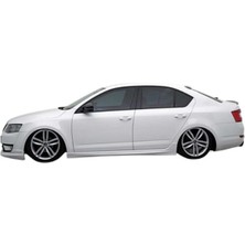 🚗 Skoda Octavia Yan Marşpiyel (Plastik) 💎 Sportif & Estetik Duruş | Boyasız