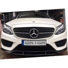 🚘 Mercedes W205 C180 Ön Ek 2 Parça Plastik (Boyasız) ⚙️ Dayanıklı & Şık