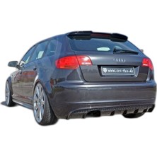 Car Arts Audi A3 Hb 2008-2012 Yarasa Spoiler (Plastik - Boyasız) 🦇 Şık ve Dayanıklı Tasarım!