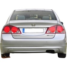 Honda Civic Fd6 Sağdan Çift Çıkış Mugen Rr Arka Ek (Plastik)