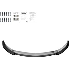 Mercedes A-Serisi W176 Amg-Line Makyajlı 2015-2018 Uyumlu Ön Lip – Sportif Tampon Altı Eklenti