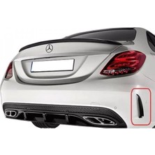 W205 C Serisi Sedan Amg - C63 Style - Arka Tampon Difüzör