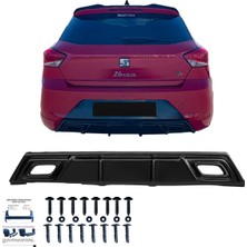 Seat Ibiza Fr / Mk5 2017-2024 Uyumlu Arka Difüzör – Sportif Tasarım