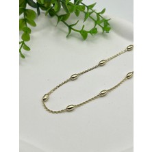 Xuping Lazer Kesim Boncuklu Kolye 45CM