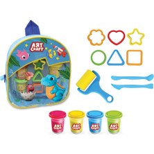 Art Craft Sırt Çantalı Hamur Seti - Mavi