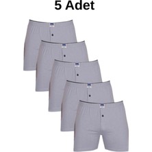 Berrak Penye 5'li Erkek Boxer Rahat Bol Kesim Abani Classic