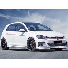 Vw Golf 7.5 Oettinger Marşpiyel Seti Mat Siyah Plastik 2018 2019