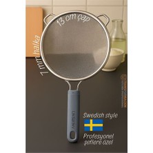 Modacar Inox Isveç Dizayn Süzgeç - 7 mm Kalınlık Halka 304 Çelik Profesyoneller Için