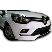 🚗 Renault Clio 4 Plastik Ön Ek 2 Parça | Sportif & Dayanıklı | Boyasız