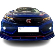 Honda Civic Fc5 Uyumlu Ön Lip – Dayanıklı Abs Plastik, Sportif Tasarım