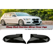 Bmw F20 2011-2014 1.seri Siyah Batman Ayna Kapagı