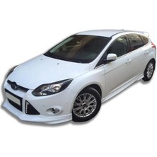 🚗 Ford Focus 3 Uyumlu Mat Siyah Plastik Ön Ek Karlık 2012-2014 ⚡ Dayanıklı & Şık | Boyasız
