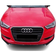 Audi A3 8V Sedan (2012 - 2016) Ön Lip (Plastik)