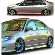 Honda Civic Vtec Yan Marşpiyel Sağ Sol Set (Plastik - Boyasız) ⚡ Dayanıklı ve Sportif!