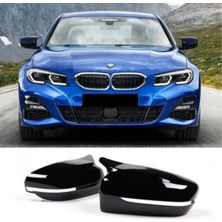 Bmw 3 Serisi G20 2019 Batman Yarasa Ayna Kapağı Piano Black ⚡ Şık ve Sportif!