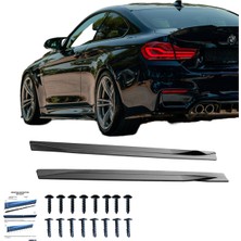 Bmw M4 F82 2014-2021 Uyumlu Marşpiyel Altı Lip (2 Parça) - Sportif ve Şık Tasarım