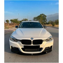 🔵 Bmw 3 Serisi F30 M-Pack 2012–2019 Uyumlu Ön Flap (2 Parça) ⚡ Dinamik ve Sportif Detay!