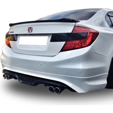 🚘 Honda Civic Fb7 Modulo Custom Arka Tampon Eki 🛡️ Şık & Dayanıklı!