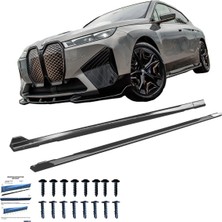 Bmw Ix M-Pack I20 (2021 ve Sonrası) Marşpiyel Altı Lip (2 Parça) - Sportif ve Şık Tasarım Uyumlu