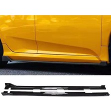 🚗 Yan Marşpiyel Altı Lip Çift Kulaklı (Plastik) ⚙️ Sportif & Evrensel Uyum | Boyasız