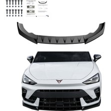 ✅ Cupra Leon Mk1 Fl 2024 Ön Lip (Plastik) 💥 Agresif Görünüm 🚗 Tam Uyum 🛠️ Sportif Tasarım