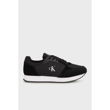 Calvin Klein Logolu Süet Detaylı Sneaker Ayakkabı YW0YW0164401W Bayan Ayakkabı YW0YW01644 01W