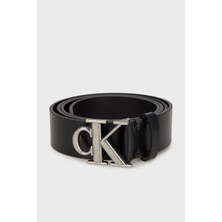 Calvin Klein Deri Logolu Kemer LV04D7016GV8L Erkek Kemer LV04D7016G V8L