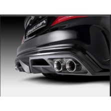 🚗 Mercedes W117 Cla Serisi Amg Arka Tampon Difüzör (Plastik) ⚡ Sportif & Dayanıklı