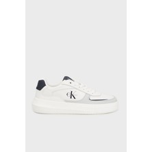 Calvin Klein Süet Detaylı Logolu Sneaker Ayakkabı YW0YW02001060 Bayan Ayakkabı YW0YW02001 060