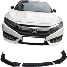 Honda Civic Fc5 Ön Lip (3 Parça) (Plastik)