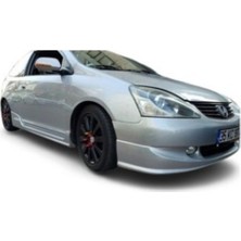 🚗 Honda Civic Sport Ep2 Ep3 Yan Marşpiyel Sağ Sol Set | Boyasız