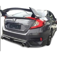 🚗 Honda Civic Fc5 Mugen Arka Ek (Plastik) ⚡ Sportif & Şık Tasarım | Dayanıklı | Boyasız