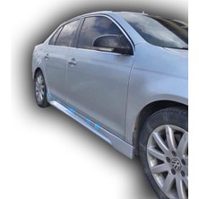 🚗 Volkswagen Jetta Mk5 Uyumlu Yan Marşpiyel Boyasız (Plastik) ⚙️ Şık & Dayanıklı Tasarım