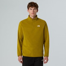 The North Face M Glacier Fleece 1/4 Zip Jacket Erkek Polar