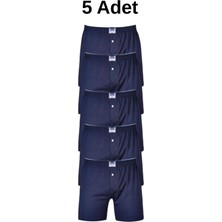 Berrak Penye 5'li Erkek Boxer Rahat Bol Kesim Abani Classic