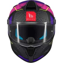 Mt Helmets Targo S Brik C8 Kapalı Kask Renkli Tasarım ve Yüksek Güvenlik Özellikleriyle