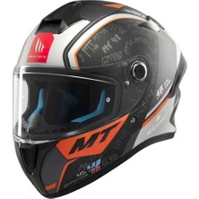 mt Helmets Targo S Ivan Ortolo B4 Kapalı Kask S Beden ile Güvenli Sürüş İçin Tasarlandı