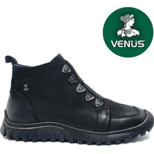 Venüs Nikkoolll Hakiki Deri Kaymaz Taban Ortopedik Kadın Bot