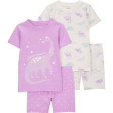 Kız Bebek Pijama Set 4'lü Paket