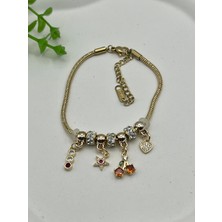 Çelik Kordonlu Pnd Model Bileklik 18+5cm