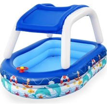 Bestway 7' x 61" x 52"/2.13M x 1.55M x 1.32M Sea Captain Family Pool