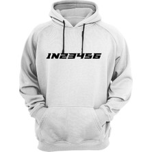 Unısex Motorsiklet Vites Geçişleri 1N23456 Şık Cool Motorcu Baskılı Kanguru Cepl Sweatshirt