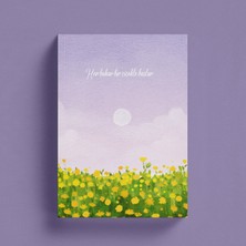 Her Bahar Bir Çiçekle Başlar Islami Defter (Ayet-Hadisli)