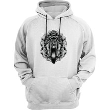 Skeleton Motor Rider Baskılı Sweat-Shirt