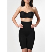 Kadın Poky Yüksek Belli Uzun Paçalı Toparlayıcı Esnek Korse