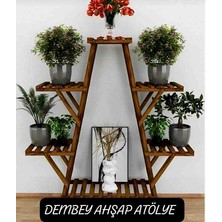 Dembey Ahşap Atölye Ahșap Çiçeklik Saksılık Saks
standi
