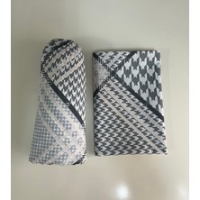 Tek Kişilik Lastikli Pamuk Çarşaf Takımı Ranforce (Kumaş) Desenli