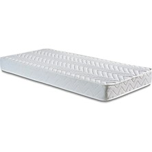 Leyla Full Ortopedik Sünger Yatak Beyaz 15CM