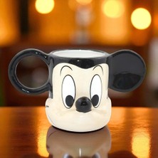 Mickey Mouse Tasarımlı Porselen Kupa – Eğlenceli Çizgi Film Temalı Bardak Vip