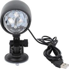 Ledx AL-KX-6889 Projeksiyon Atmosferli Usbli 4W Şarjlı Sihirli Rgb LED Disko Topu